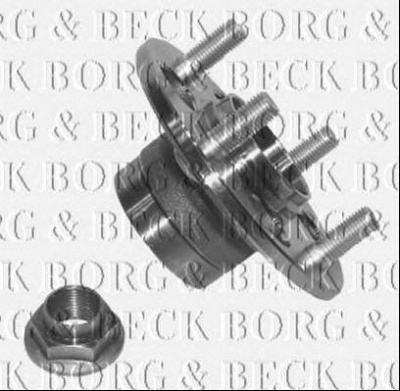 BORG & BECK bwk123 -  Комплект подшипника ступицы колеса